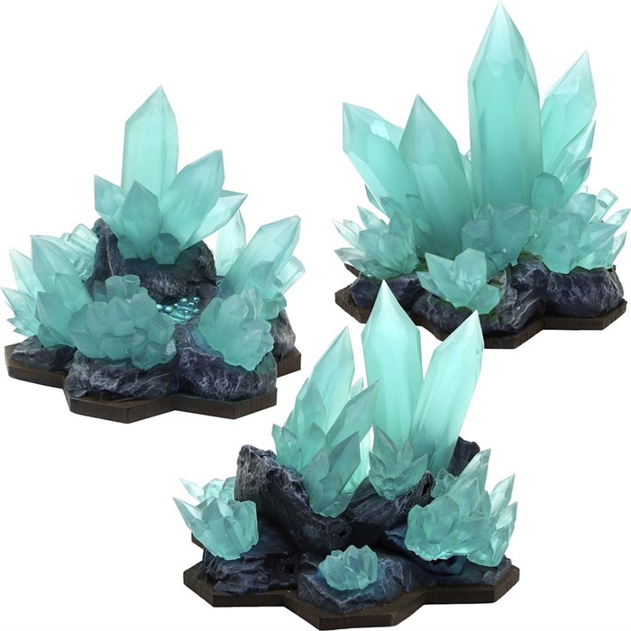 Набор ландшафта «Кристаллы Эфирита» (3шт) - фото 15376