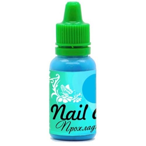 Краска для росписи ногтей Прохладный голубой 15мл Nail Art - фото 4998