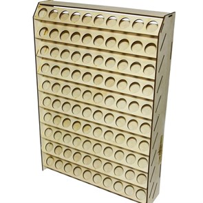 Подставка OW для красок 100 баночек (Vallejo, Orks Workshop)