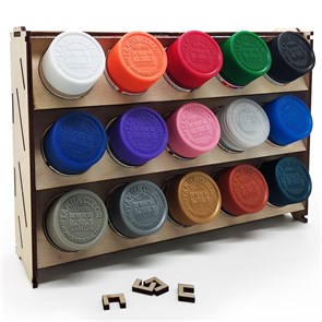 Подставка для красок 15 баночек (Tamiya)