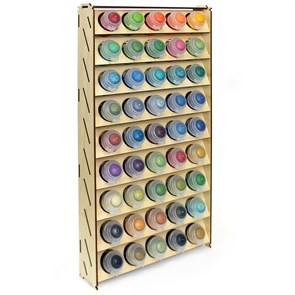 Подставка OW из фанеры для красок 45 баночек Mk-2 (Citadel)