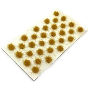 Модельная трава желтая - 32шт 5мм