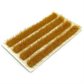 Модельная трава желтая - изгородь 9мм