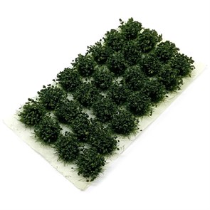 Модельная трава зеленые цветы