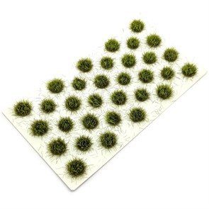 Модельная трава зеленая - 32шт 5мм