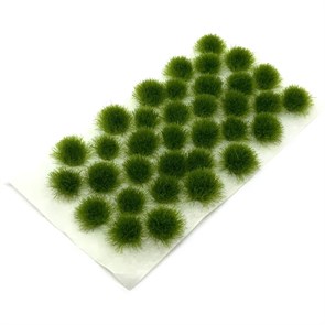 Модельная трава зеленая