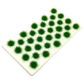 Модельная трава зеленая - 32шт 5мм