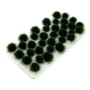 Модельная трава темно-зеленая