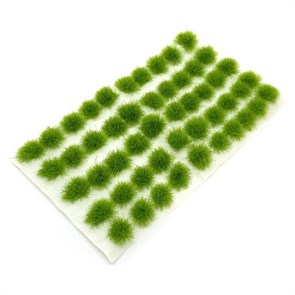 Модельная трава зеленая