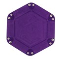 Dice Tray для кубиков TORNSCAPE DND Чёрный с фиолетовым - фото 12641