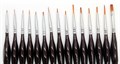 Набор кистей художественных для моделизма OW "Эксперт" синтетика 15 шт. - фото 5012