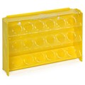 Подставка пластиковая OW жёлтая для красок 18 баночек Mk-1 (Vallejo) - фото 6209