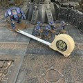 Набор измерительных аксессуаров для Warhammer 40000: Рулетка + Линейка (пустынный) OW - фото 8135