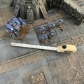 Набор измерительных аксессуаров для Warhammer Age of Sigmar: Рулетка + Линейка (пустынный) OW - фото 8148