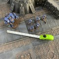 Набор измерительных аксессуаров для Warhammer Age of Sigmar: Рулетка + Линейка (зелёный) OW - фото 8183