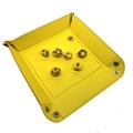 Dice Tray (Лоток для кубиков) Квадратный Желто-черный - фото 8217