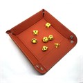 Dice Tray (Лоток для кубиков) Квадратный Оранжевый - фото 8223