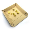 Dice Tray (Лоток для кубиков) Квадратный Бежевый-синий - фото 8264